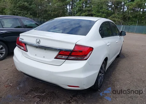 2013 Honda Civic Ex z USA, uszkodzony, nr VIN 2HGFB2F81DH545804